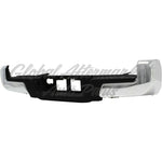 BUMPER RR ASSY W/O TOWING HOOK/SENSOR HOLE CHROME — photo 2
