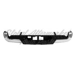 BUMPER RR ASSY W/O TOWING HOOK W/SENSOR HOLE CHROME — photo 1