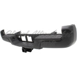 BUMPER RR ASSY W/TOWING HOOK W/O SENSOR HOLE BLACK — photo 3