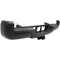 BUMPER RR ASSY W/TOWING HOOK W/O SENSOR HOLE BLACK