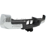 BUMPER RR ASSY W/TOWING HOOK W/O SENSOR HOLE CHROME — photo 1