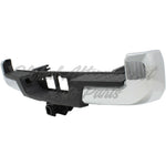 BUMPER RR ASSY W/TOWING HOOK W/O SENSOR HOLE CHROME — photo 3