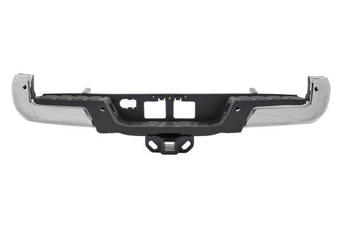 BUMPER RR ASSY W/TOWING HOOK/SENSOR HOLE CHROME