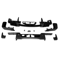 BUMPER RR MATTE DARK GRAY W/O TOWING HITCH W/PARKING ASSIST