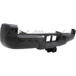 BUMPER RR ASSY W/TOWING HOOK/SENSOR HOLE BLACK — photo 2