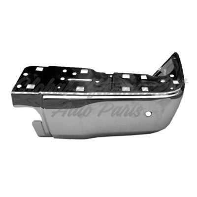 BUMPER END RR LH CHROME W/SENSOR HOLE CAPA