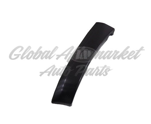 BUMPER END RR RH SMOOTH/MATTE-BLACK