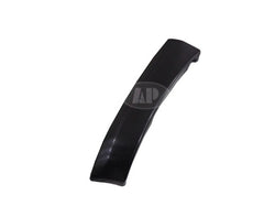 BUMPER END RR RH SMOOTH/MATTE-BLACK