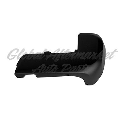 BUMPER END RR RH W/O PARKING ASSIST MATTE DARK GRAY