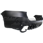 BUMPER RR UPPER W/SENSOR PRIMED CAPA — photo 3
