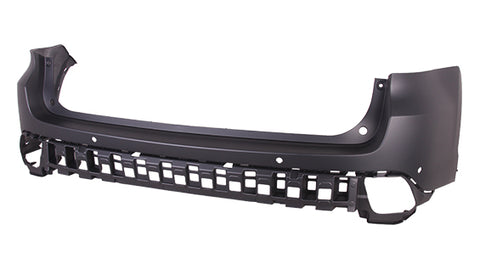 BUMPER RR UPPER W/SENSOR PRIMED