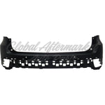 BUMPER RR UPPER PRIMED W/SENSOR USE W/CHROME REFLECTOR LIGHT TRIM — photo 2