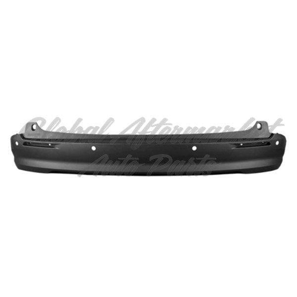 BUMPER RR LOWER TEXTURED DARK GRAY W/PARK ASSIST SENSOR / LE/XLE/WOODLAND MODELS