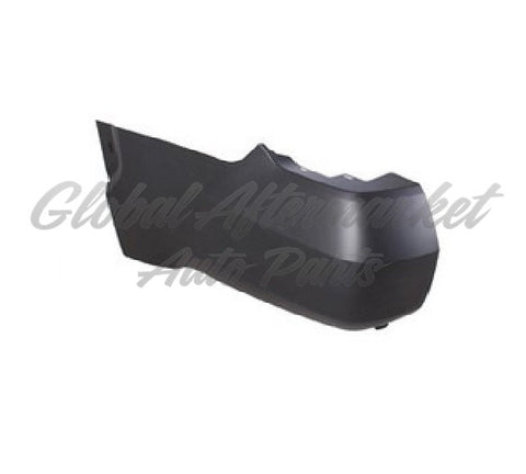 BUMPER END RR LH PRIMED W/FLARE SLOTS W/O BRACKETS / PARK ASSIST SENSOR