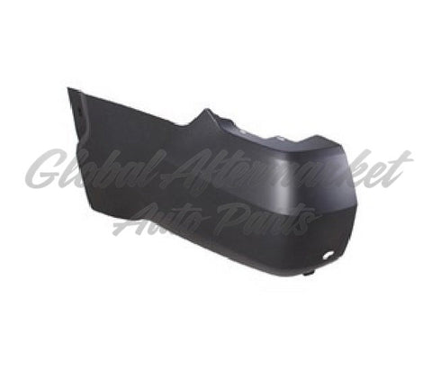 BUMPER END RR LH PRIMED PTM W/FLARE SLOTS/PARK ASSIST SENSOR
