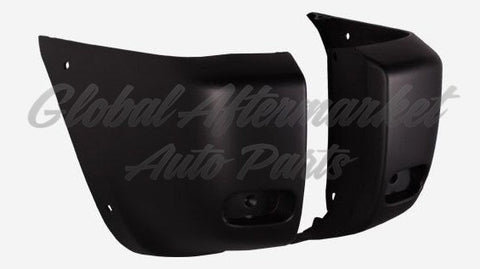 BUMPER RR PRIMED W/WHEEL OPENING FLARE RH