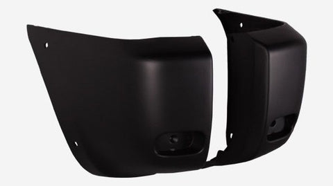 BUMPER RR PRIMED W/WHEEL OPENING FLARE RH