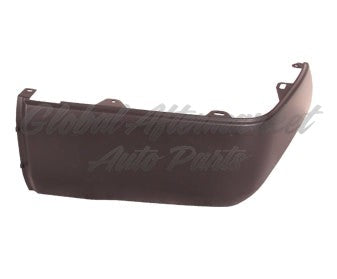 BUMPER END RR RH MATTE BLACK W/O SENSOR HOLE