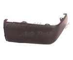 BUMPER END RR RH W/O SENSOR HOLE MATTE BLACK CAPA — photo 1