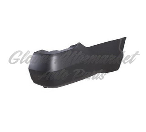 BUMPER END RR RH PRIMED PTM W/O FLARE SLOTS/PARK ASSIST SENSOR