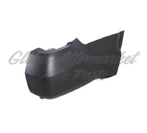 BUMPER END RR RH PRIMED PTM W/FALRE SLOTS W/O PARK ASSIST SENSOR