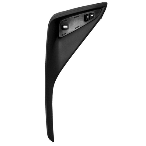 BUMPER LAMP TRIM PLATE RR RH TEXTURED BLACK PLASTIC