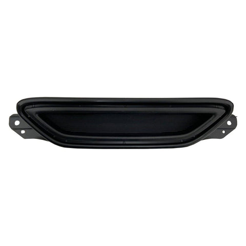 GRILLE RR CENTER TEXTURED BLACK TURKEY BUILT