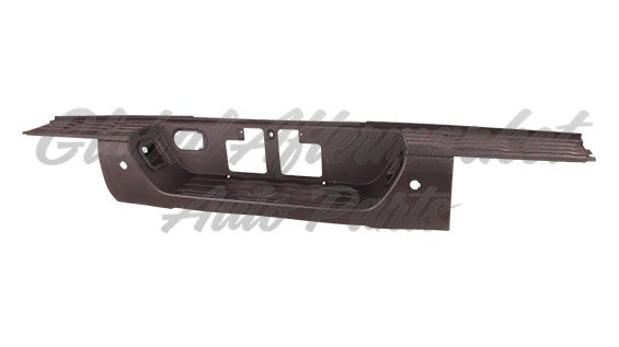 BUMPER STEP PAD RR MATTE DARK GRAY W/PARK ASSIST SENSOR HOLE
