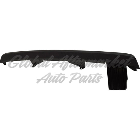 BUMPER DEFLECTOR RR TEXTURED FOR MODEL W/CHROME TRIM