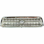 GRILLE REGULAR CHROME/BLACK — photo 4