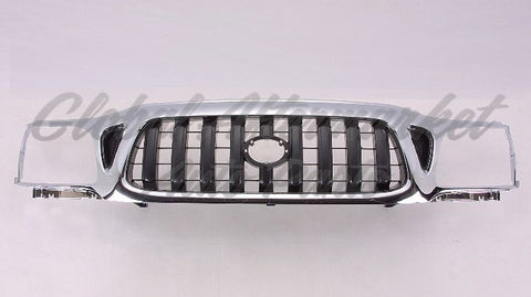 GRILLE CHROME/DARK GRAY