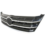GRILLE BLACK W/CHROME MOULDING — photo 2