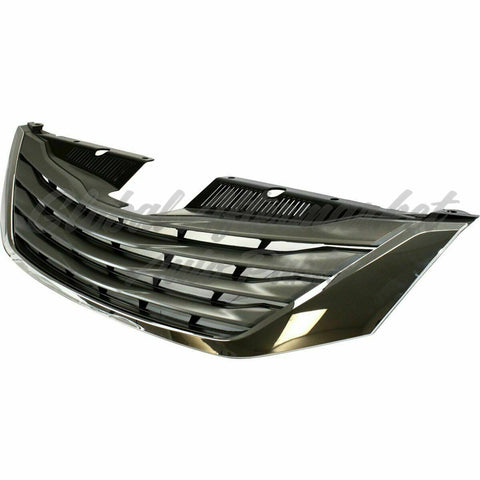 GRILLE BLACK W/CHROME MOULDING W/O CRUISE CONTROL 8 PASSENGER