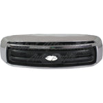 GRILLE MATTE-BLACK W/CHROME FRAME EXCLUDE LTD MODEL — photo 4