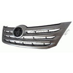 GRILLE CHROME PTD-BLACK W/O MARK — photo 1