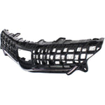 GRILLE MATTE-DARK GRAY W/CHROME MLDG — photo 2