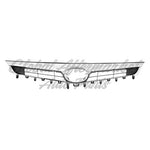 GRILLE MATTE-BLACK W/CHROME MLDG W/O PRE-COLLISION W/O EMBLEM — photo 1
