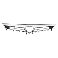 GRILLE MATTE-BLACK W/CHROME MLDG W/O PRE-COLLISION W/O EMBLEM