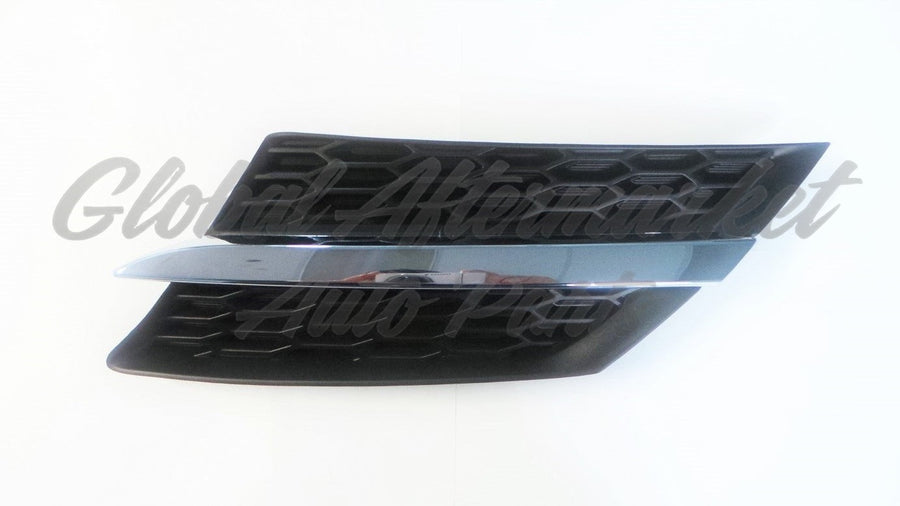 GRILLE RH W/CHROME MOULDING