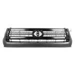 GRILLE PAINTED BLACK W/GRAY MOULDING SR MODEL — photo 1