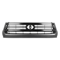 GRILLE PAINTED BLACK W/GRAY MOULDING SR MODEL