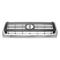 GRILLE PAINTED GRAY W/CHROME MOULDING SR5 MODEL