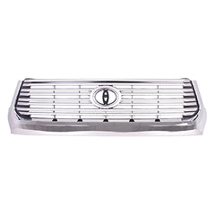 GRILLE PAINTED SILVER-GRAY W/CHROME MOULDING 8BARS LIMITED MODEL