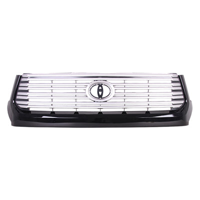 GRILLE PAINTED SILVER-GRAY W/BLACK MOULDING PLATINUM MODEL