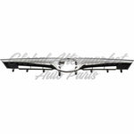 GRILLE FR CHROME W/ADAPTIVE CRUISE — photo 1