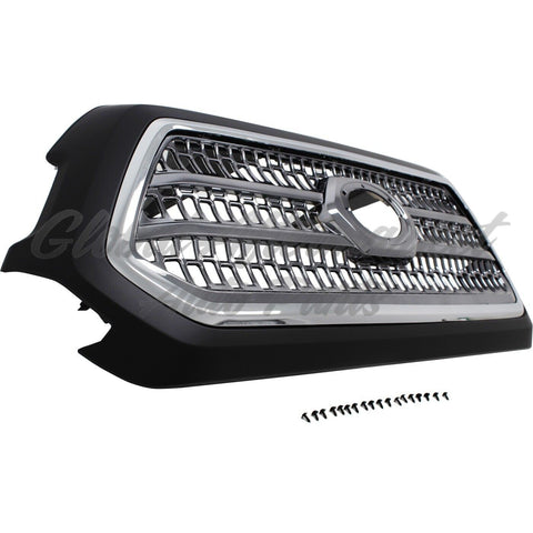 GRILLE BLACK W/SMOKED FINISH/GRAY GRILLE W/O TRD PRO