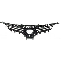 GRILLE GLOSSY BLACK W/SURROUND VIEW XLE