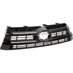 GRILLE MATTE-BLACK W/PTD BLACK BAR SE-MODEL — photo 3