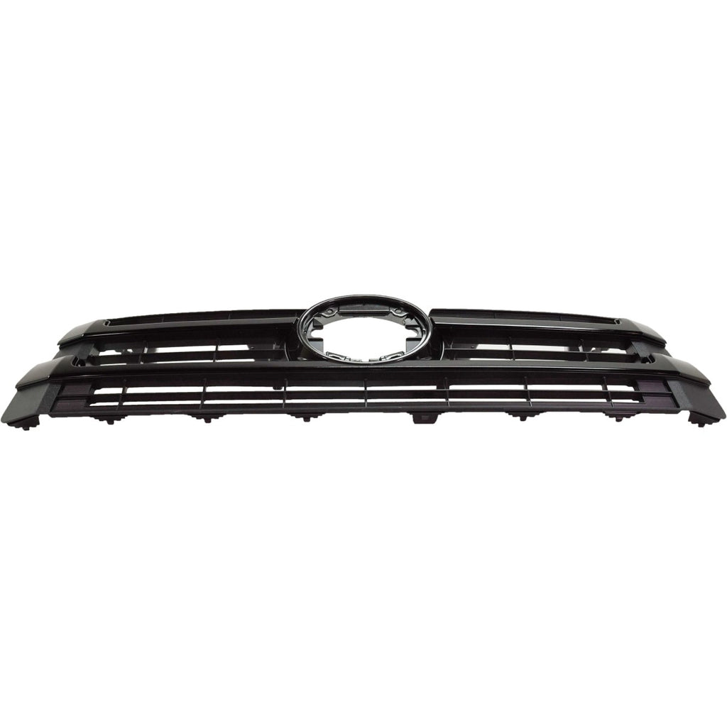 GRILLE MATTE-BLACK W/PTD BLACK BAR SE-MODEL