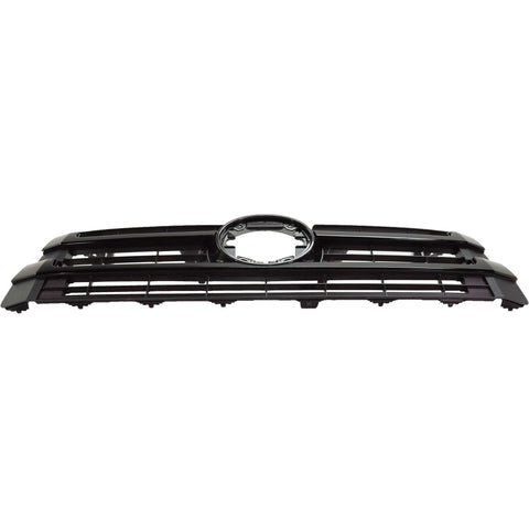 GRILLE MATTE-BLACK W/PTD BLACK BAR SE-MODEL